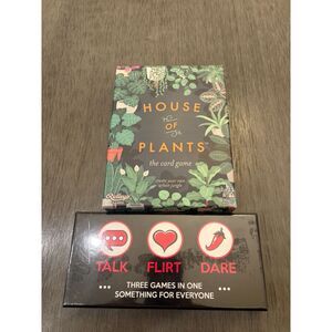 Bundle of Two New Games - House of Plants and Talk Flirt Dare